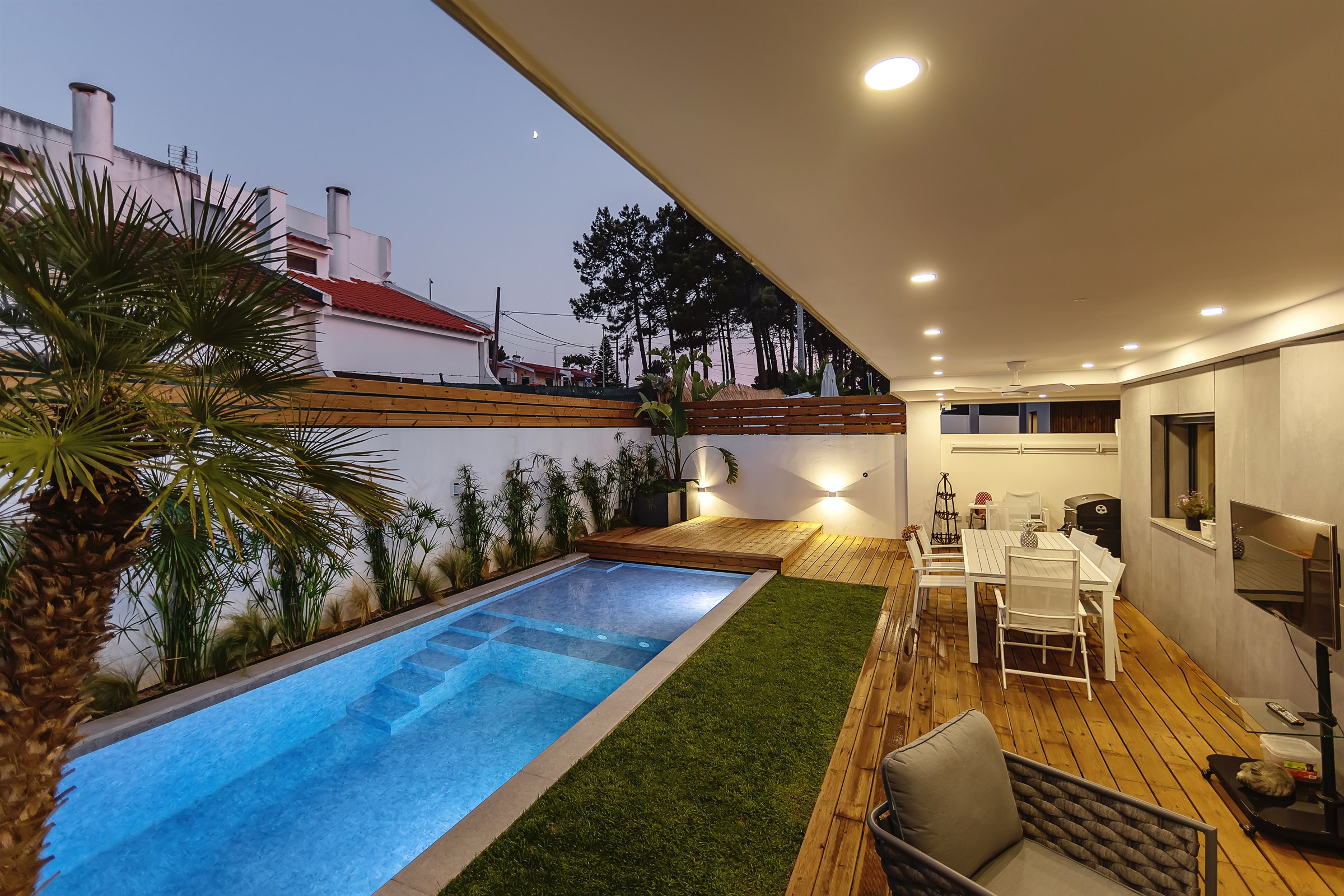 Moradia contemporânea com piscina na Aroeira, imagem 10